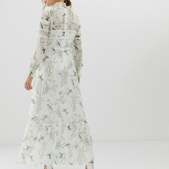 Ted Baker Dresses & Skirts - Ted Baker Fortune Harriet Lace Trim Maxi Dress